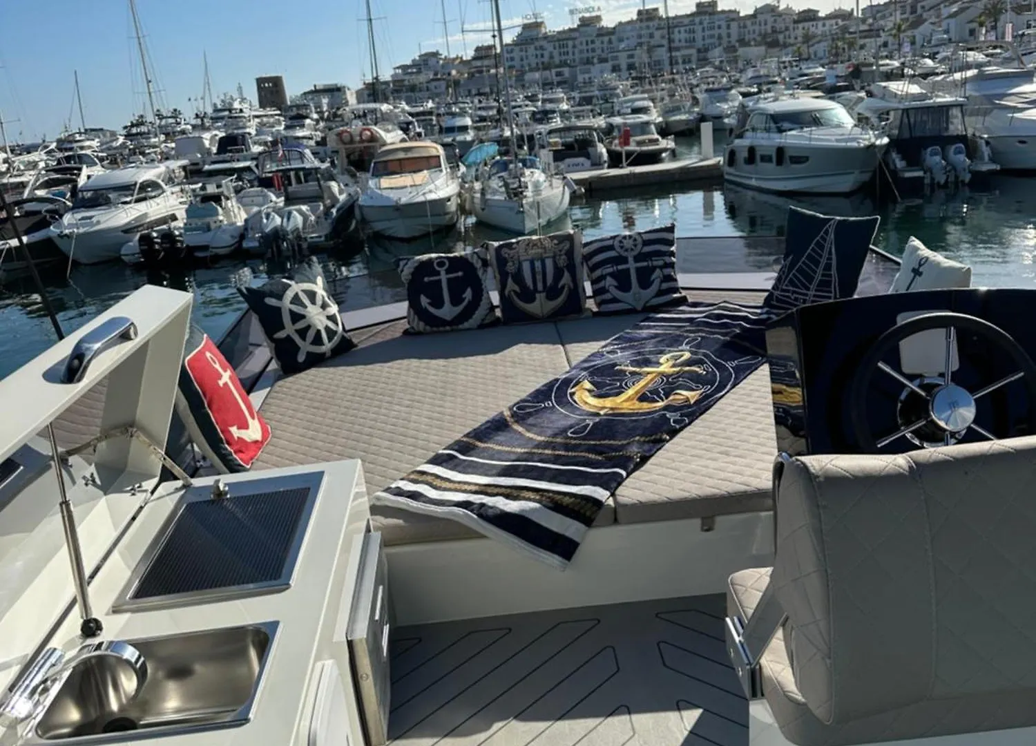 Puerto Banus Yacht Sky&Sea Apartment Marbella